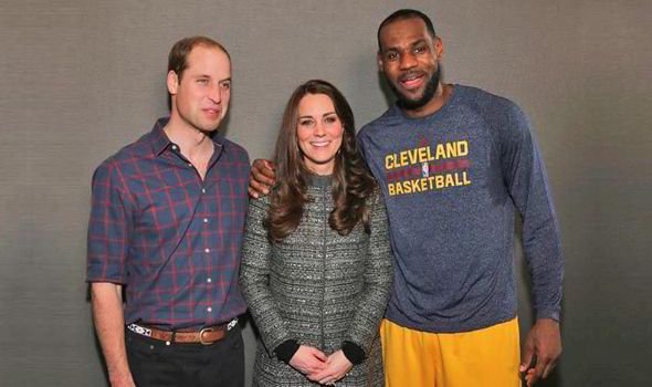 LeBron James touching Kate, LeBron was not aware of the protocol that the Royal Family follows.