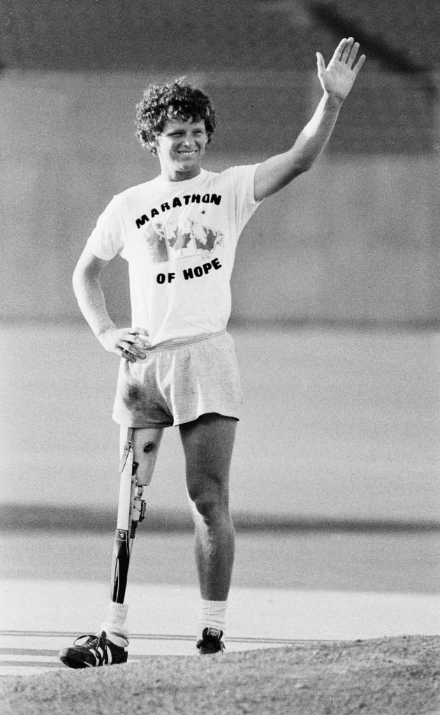 Terry Fox was an inspiration to many