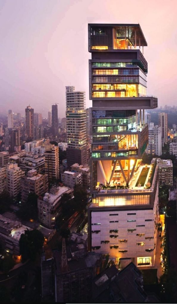 The most expensive house in the world Antilia
