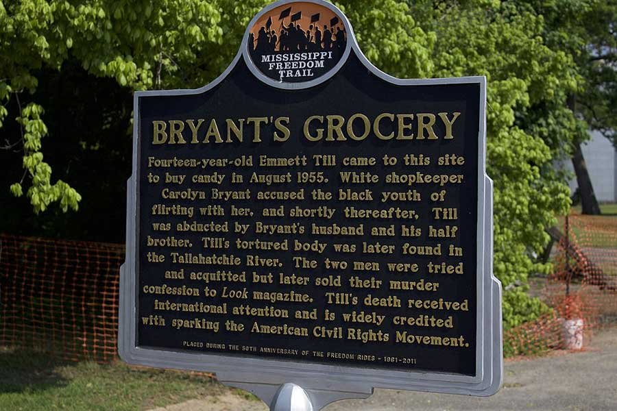 Bryant's Grocery sign