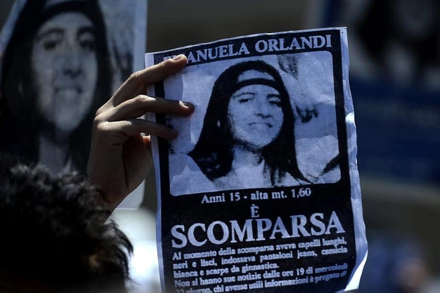 Emanuela Orlandi missing posters