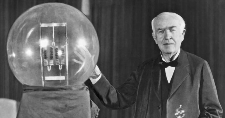 Who invented the light bulb?